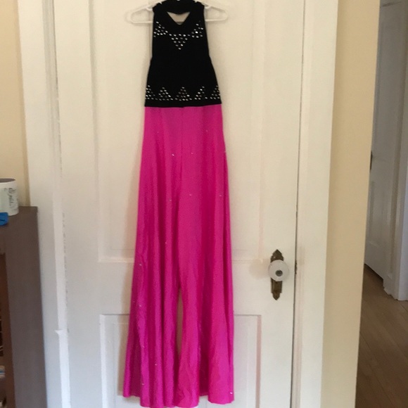 70s halter style costume pants suit - Picture 3 of 5